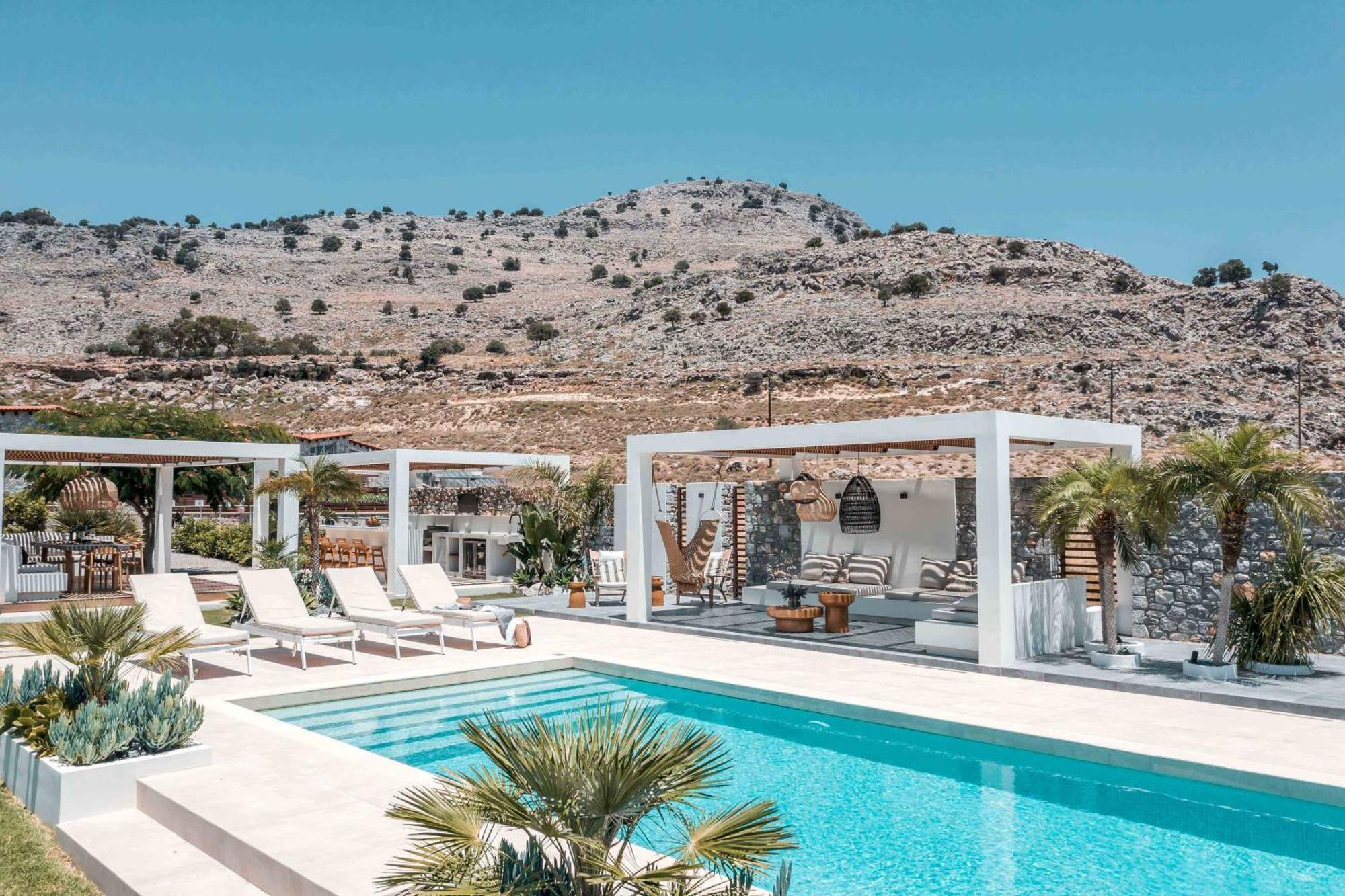 Oneiro Villa - Voted The Best Villa In Rhodes, Greece! Pefki  Ngoại thất bức ảnh